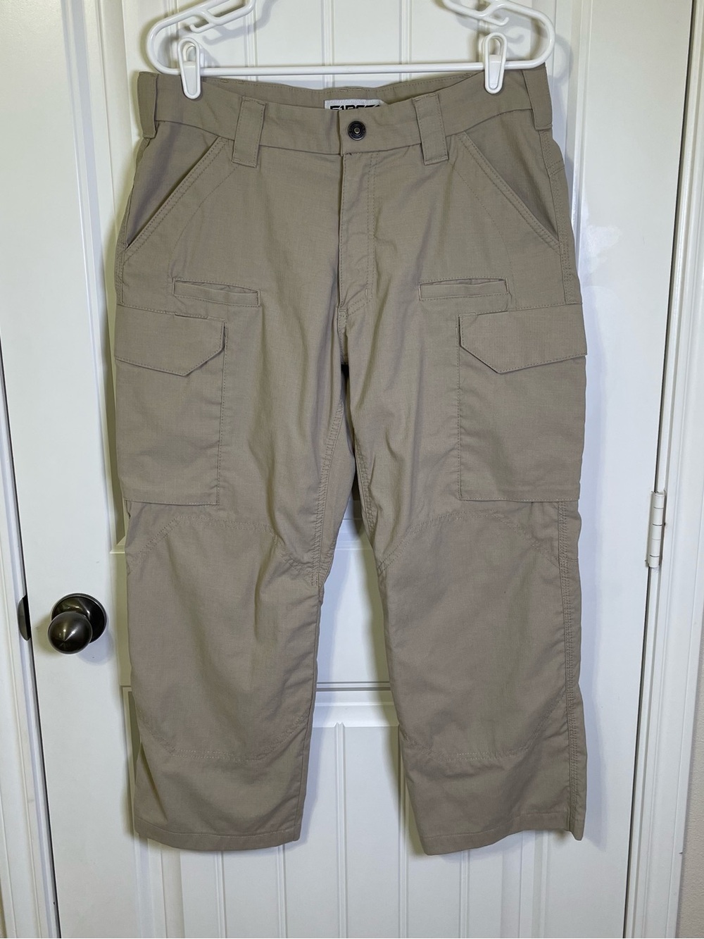 First Tactical Men’s 34x30 Cargo Pants Khaki Tan Workwear Military EMS V2